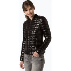 Guess Jeans - Damska kurtka pikowana, czarny. Czarne kurtki damskie Guess Jeans, m, z aplikacjami, z jeansu, eleganckie, bez kaptura. Za 749,95 zł.