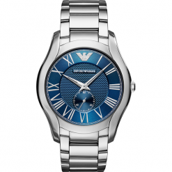 Zegarek EMPORIO ARMANI - Valente AR11085 Silver/Silver. Szare zegarki męskie Emporio Armani. Za 1249,00 zł.