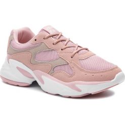 Sneakersy JENNY FAIRY - WP40-8730J Pink. Różowe półbuty damskie Jenny Fairy, ze skóry ekologicznej. W wyprzedaży za 79,99 zł.