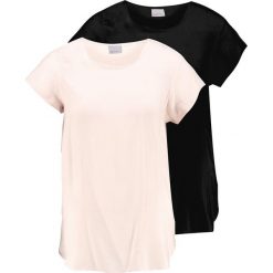 Bluzki damskie: Vero Moda VMBOCA 2PACK Bluzka cream tan/black