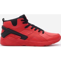 Sneakersy za kostkę - Czerwony. Czerwone sneakersy męskie House, za kostkę, bez zapięcia. Za 119,99 zł.