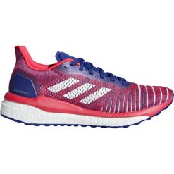 Buty adidas Solar Drive Shoes W Niebiesko-Czerwone. Czerwone buty sportowe damskie Adidas, bez wzorów, biznesowe, do biegania. Za 399,99 zł.