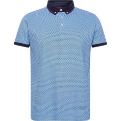 Koszulka polo w kolorze błękitnym. Niebieskie koszulki męskie Esprit Men, m, bez wzorów, polo, bez rękawów. W wyprzedaży za 65,95 zł.