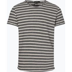 Tigha - T-shirt męski, czarny. Czarne t-shirty męskie marki Tigha, m, w paski. Za 249,95 zł.
