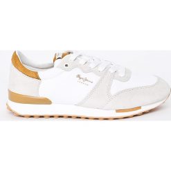 Pepe Jeans - Buty Bimba Basic. Szare buty sportowe damskie marki Pepe Jeans, z jeansu. W wyprzedaży za 197,91 zł.
