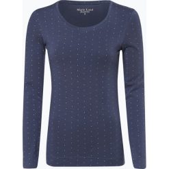 Marie Lund - Damska koszulka z długim rękawem, niebieski. Niebieskie t-shirty damskie Marie Lund, l, z bawełny. Za 89,95 zł.