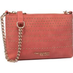 Torebka TRUSSARDI JEANS - Anita Clutch 75B00881 R005. Różowe torebki klasyczne damskie Trussardi Jeans, bez wzorów, z jeansu, eleganckie, bez dodatków. W wyprzedaży za 299,00 zł.