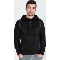 Replay Bluza Czarny. Czarne bluzy męskie Replay, xl, z nadrukiem, z bawełny, bez kołnierzyka, bez rękawów, bez kaptura. Za 774,95 zł.
