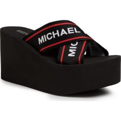 Klapki MICHAEL MICHAEL KORS - Demi Flip Flop 40S9DEMA1Q Bright Red. Czarne klapki damskie MICHAEL Michael Kors, bez wzorów, z tworzywa sztucznego, bez obcasa, na obcasie. Za 289,00 zł.