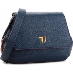 Torebka TRUSSARDI JEANS - Lavanda 75B00450 U280. Niebieskie listonoszki damskie marki Trussardi Jeans, z jeansu. W wyprzedaży za 419,00 zł.