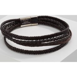 Bransoletki męskie: Tateossian ROUND&FLAT Bransoletka brown