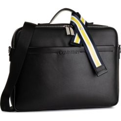 Torba na laptopa CALVIN KLEIN - Flex Top Handle Laptop Bag K50K504793 Bds Czarny. Czarne torby męskie skórzane Calvin Klein, bez wzorów, ze skóry ekologicznej. Za 799,00 zł.