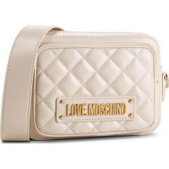 Torebka LOVE MOSCHINO - JC4004PP17LA0110 Avorio. Brązowe torebki klasyczne damskie Love Moschino, bez wzorów, ze skóry ekologicznej, eleganckie, bez dodatków. W wyprzedaży za 499,00 zł.