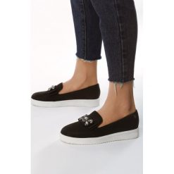 Czarne Lordsy Dotson. Czarne lordsy damskie Multu, bez obcasa. Za 39,99 zł.
