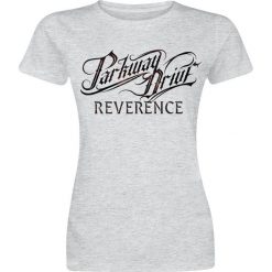 Parkway Drive Reverence Logo Koszulka damska szary. Szare t-shirty damskie Parkway Drive, m, z nadrukiem, z okrągłym kołnierzem. Za 74,90 zł.