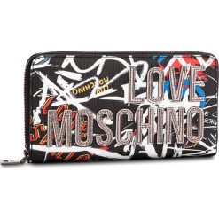 Portfele damskie: Duży Portfel Damski LOVE MOSCHINO – JC5550PP16LN0000 Nero