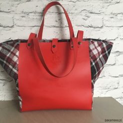 Shopper bag damskie: Torba Fio-red lady