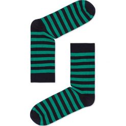SKARPETY MĘSKIE WE WZORY U19 - CZARNO-ZIELONE. Czarne skarpetki męskie Ombre Clothing, z bawełny. Za 7,99 zł.