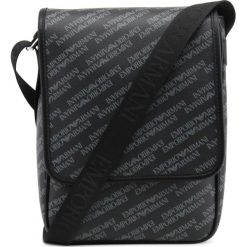 Emporio Armani Listonoszka Y4M183_YLO7E. Listonoszki damskie Emporio Armani, w paski, ze skóry, na ramię, bez dodatków. Za 521,00 zł.