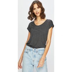 Pieces - Top Billo. Białe bluzki damskie marki Pieces, s, bez wzorów, z elastanu, bez kołnierzyka. Za 59,90 zł.