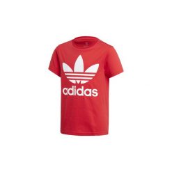 T-shirty z krótkim rękawem Dziecko adidas Koszulka Trefoil. Czerwone t-shirty chłopięce Adidas, bez wzorów, z krótkim rękawem. Za 79,95 zł.