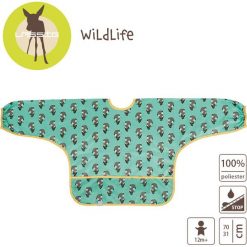 Śliniaki: Lassig – Śliniak z długim rękawem 12m+ Wildlife Surykatka