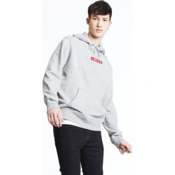 Levi's Bluza Szary. Szare bluzy męskie Levi's®, s, z haftami, z bawełny, bez kołnierzyka, bez rękawów, bez kaptura. Za 309,95 zł.