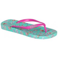Klapki damskie: Coqui Japonki Damskie Kaja Cupcake Fuchsia 41