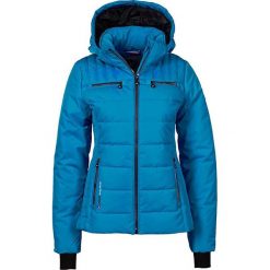 Kurtka zimowa w kolorze niebieskim. Niebieskie kurtki damskie Peak Mountain, na zimę, bez wzorów. W wyprzedaży za 339,95 zł.