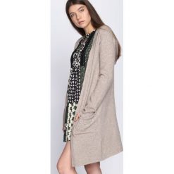 Khaki Kardigan Say You Love. Brązowe kardigany damskie Born2be, uniwersalny. Za 79,99 zł.