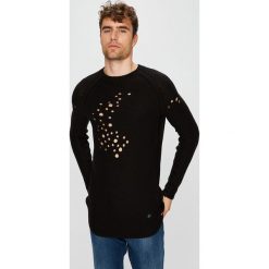 Only & Sons - Sweter. Czarne swetry klasyczne męskie marki Only & Sons, m, z bawełny, z okrągłym kołnierzem. W wyprzedaży za 79,90 zł.