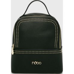 Nobo - Plecak. Czarne plecaki damskie Nobo, z aplikacjami, z poliesteru, eleganckie. W wyprzedaży za 139,90 zł.