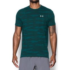 Under Armour Koszulka męska Threadborne Run Mesh SS zielona r. M (1298851-919). Zielone koszulki sportowe męskie Under Armour, m, z meshu. Za 117,75 zł.