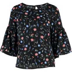Bluzki damskie: Dorothy Perkins Petite WINTER DITSY FLORAL TUCK SLEEVE Bluzka black