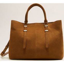 Shopper bag damskie: Mango - Torebka skórzana Rita