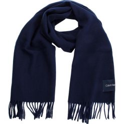 Szal CALVIN KLEIN - Classic Wool Scarf W K60K604720 448. Niebieskie szaliki damskie Calvin Klein, z materiału. Za 279,00 zł.