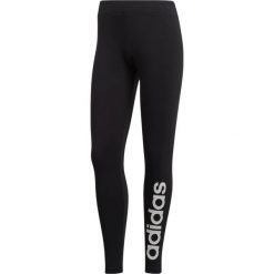 Legginsy adidas essentials linear czarne DP2386. Czarne spodnie damskie Adidas, s, z bawełny. Za 95,00 zł.