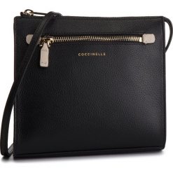 Listonoszki damskie: Torebka COCCINELLE - CV3 Mini Bag E5 CV3 55 E3 07 Noir/Seashell 515