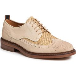 Półbuty SCOTCH & SODA - Merapi 20833668 Sand S25. Brązowe półbuty męskie Scotch & Soda, na co dzień, bez wzorów, ze skóry, eleganckie, bez zapięcia. W wyprzedaży za 579,00 zł.