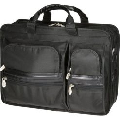 Nylonowa torba na laptopa 17" Mcklein Hubbard 58435. Pomarańczowe torby na laptopa Mcklein, w paski, z nylonu. Za 440,02 zł.