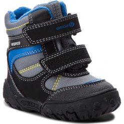 Śniegowce GEOX - B Gulp B.B Wpf A B840SA 050FU C0245 M Black/Royal. Szare śniegowce chłopięce Geox, bez zapięcia. W wyprzedaży za 179,00 zł.