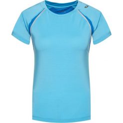 Koszulka techniczna Asics Ss Crew Top 322222. Niebieskie koszulki damskie polo Asics, m, bez wzorów, z elastanu, polo. Za 149,00 zł.