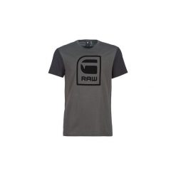 T-shirty z krótkim rękawem G-Star Raw GRAPHIC 3. Szare t-shirty męskie G-Star RAW, s, bez wzorów, retro, bez kołnierzyka, krótkie. Za 134,10 zł.