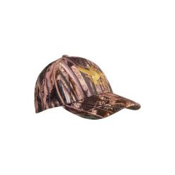 Czapka myśliwska z daszkiem 500 led camo. Zielone czapki męskie SOLOGNAC, bez wzorów, z bawełny, sportowe. Za 59,99 zł.