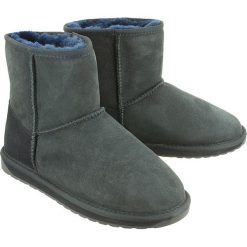 EMU AUSTRALIA W10003 Stinger Mini midnight, botki damskie. Botki damskie EMU Australia, z wełny, bez obcasa, bez zapięcia. W wyprzedaży za 511,90 zł.