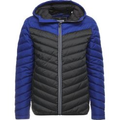 Superdry CHEVRON COLOUR BLOCK DOWN Kurtka puchowa dark cobalt/black. Szare kurtki męskie puchowe marki WED'ZE, m, z elastanu, narciarskie. Za 769,00 zł.
