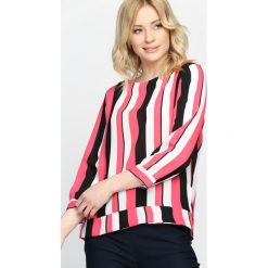 Koralowa Bluzka Holding Pattern. Pomarańczowe bluzki longsleeves Born2be, s. Za 49,99 zł.