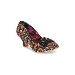 Czółenka Irregular Choice DAZZLE RAZZLE. Brązowe czółenka damskie Irregular Choice, bez wzorów, bez obcasa. Za 279,30 zł.