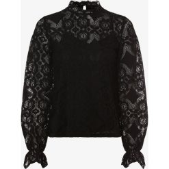 Vero Moda - Bluzka damska – Vmginny, czarny. Czarne bluzki damskie Vero Moda, m, bez wzorów, z koronki, bez kołnierzyka, bez rękawów. Za 129,95 zł.