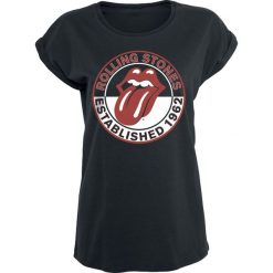 Bluzki damskie: The Rolling Stones Est. 1962 Koszulka damska czarny